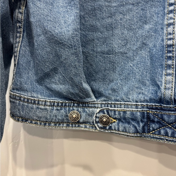 We The Free Sidney Denim Jacket - Blue Daydream - Free People - Picture 4 of 4